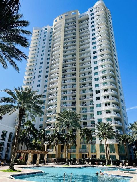 Tiny photo for 1745 E Hallandale Beach Blvd #2104W, Hallandale Beach, FL 33009 (MLS # A12026677)