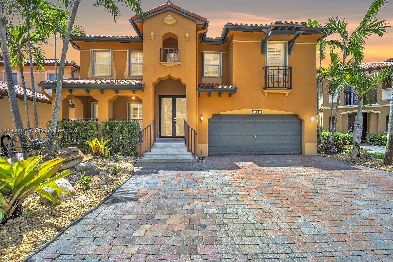 Welcome to this spectacular home in the exclusive gated community of Venetian Isles at Egret Lakes Estate. Fully remodeled 3 bed, 3 bath residence blends modern luxury w elegant design & over $200,000 in high-end upgrades. Re-imagined contemporary kitchen has premium upgrades perfect for the chef-at-home which is open to the family room & a beautifully designed bar area. Upstairs, a loft accompanies all 3 bedrooms, including a luxurious primary suite w a spa like bath, walk-in closet & a balcony overlooking your own backyard oasis. Enjoy the ultimate retreat outdoors on a lush landscaped yard w custom sparkling pool, shaded awnings & ample space for relaxation. Full impact glass. The 2 car garage is a beauty equipped w a wall-to-wall custom slatwall storage sys, truly an organizer’s dream.