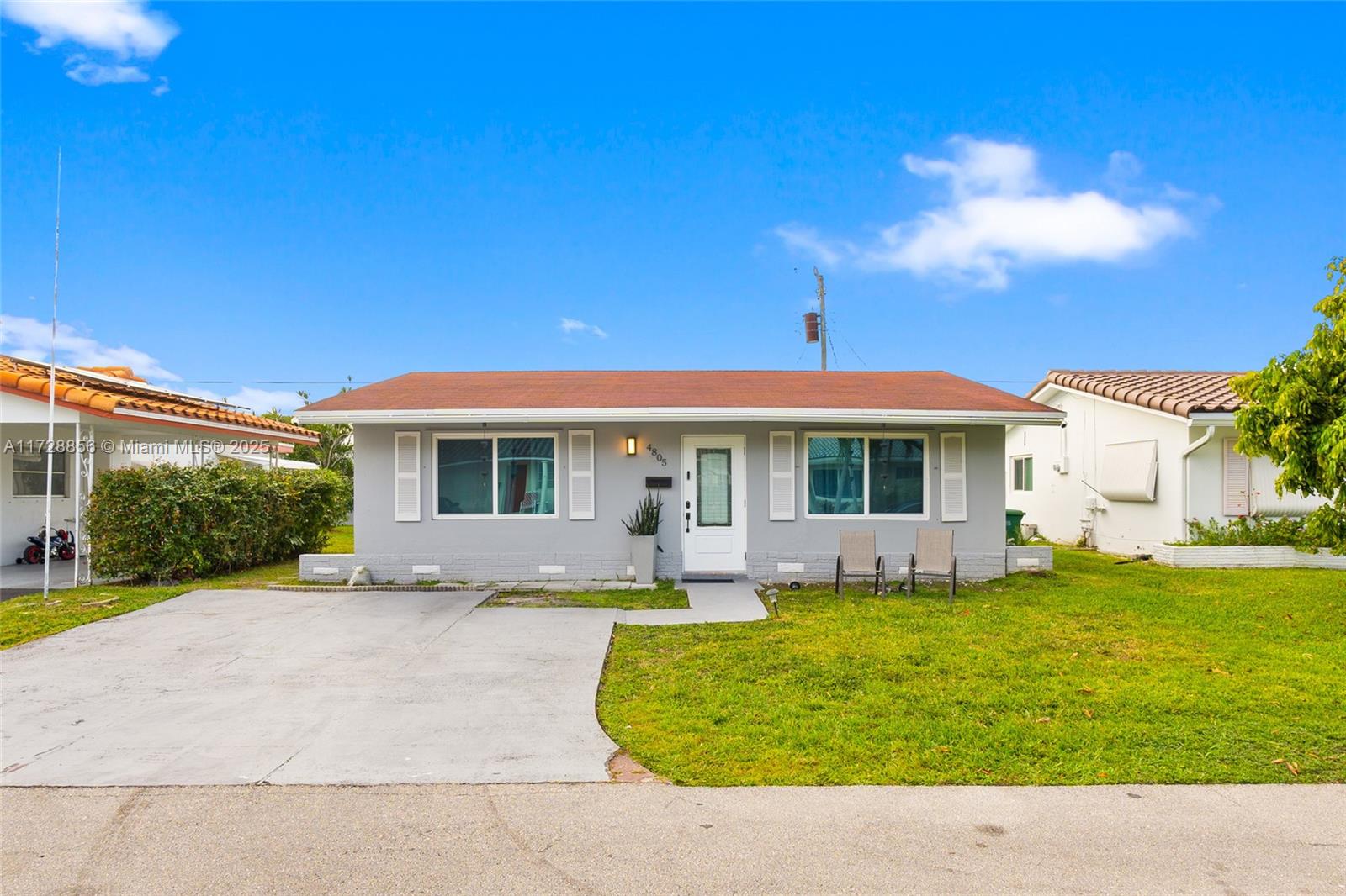 Property for Sale at 4805 Nw 25th Ter, Tamarac, Broward County, Florida - Bedrooms: 2 
Bathrooms: 1  - $380,000