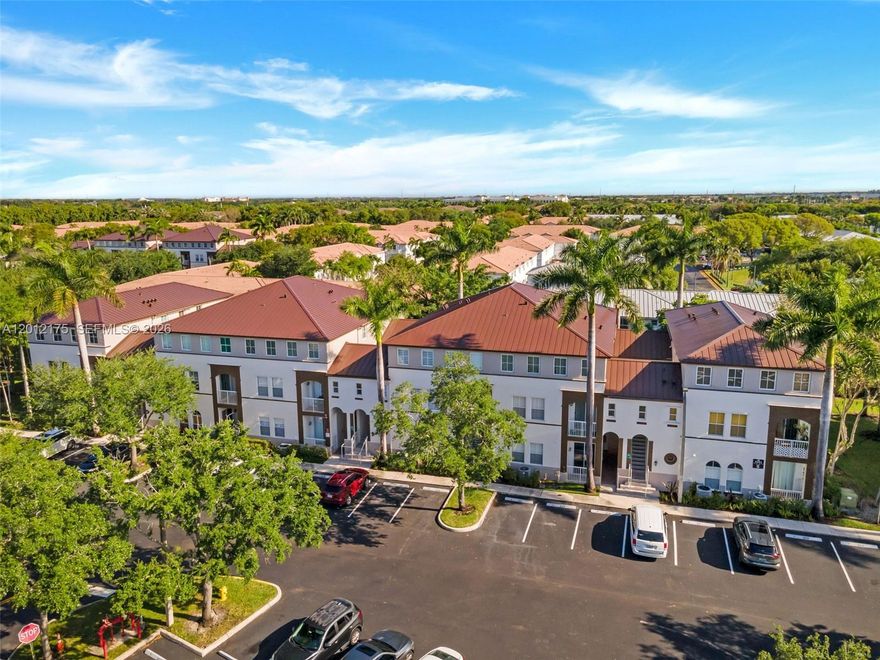 Welcome to The Courtyards at Nautica! This spacious 3-bedroom, 2-bath first-floor condo offers 1,340 SF of comfortable living space. Featuring stainless steel appliances, in-unit washer and dryer, and a private balcony perfect for relaxing or entertaining. Enjoy a well-maintained community with a clubhouse, pool, and playground. Conveniently located near I-75, shopping, and dining, this home offers both comfort and accessibility. Schedule your showing today!