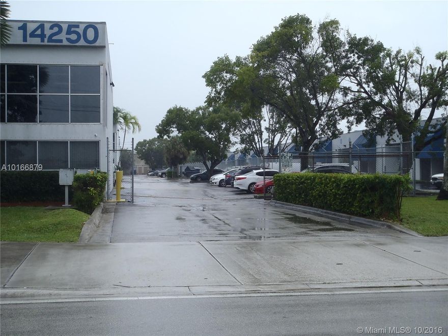 Corner Unit 2,240 Sq.Ft. Of Combined Commercial Office/Warehouse Space with High Ceiling, Approx. 18ft. Dock Roll-Up Door to Load/Unload. Air Conditioned Large Open Office Space, Additional Private Office, and Bathroom. 2nd Floor includes Additional Open Office, Full Kitchen, and Bathroom. Complex is Gated after hours. Available for Rent @ Call Listing Office Directly for Appointment or More Information on this Property.