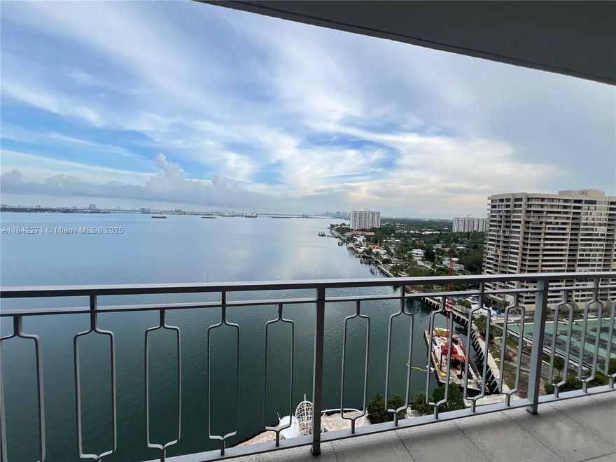 The SELLER IS MOTIVATED, most beautiful unobstructed direct views of Biscayne Bay and the ocean. Overlooking the Miami Beach and Miami skylines from every room from the Jockey Club Condominium. Sophisticated 2 bedroom/2 upgrade full bath residence. Walk in closets. New impact slide door. Tile and laminated floors. New appliances. Community pool with view to the bay. Storage unit. Enjoy over 1,453 SF of luxury living. Assigned parking. THE SELLER WILL PROVIDE SELLER CONTRIBUTION.