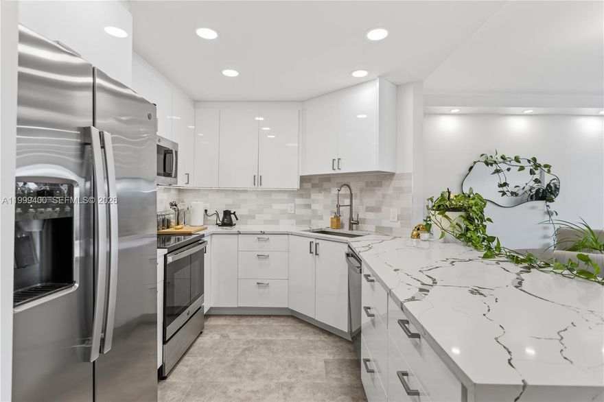 EXQUISITELY UPDATED CONDO IN A FINANCIALLY SECURE BLDG IS READY FOR YOU! LOCATED WITHIN SHORT DISTANCE TO FAMOUS LAS OLAS AND THE BEACH, THIS LOCATION JUST CANNOT BE BEAT. CONDO HAS BEEN FULLY RENOVATED TO INCLUDE AN OPEN KITCHEN WITH A GORGEOUS BLACK & WHITE WATERFALL COUNTER, NEW TILES, AND BEAUTIFUL BATHROOMS. BLDG HAS BEEN UPDATED AND BOASTS A MAGNIFICENT NEW GYM,PARTY ROOM,LIBRARY, RESORT STYLE HEATED POOL, PERGOLA WITH BBQ'S AND TVS, EV CHARGING STATIONS,CAR WASH AREA, BIKE ROOM,24 HR MANNED LOBBY AND MORE. UNIT COMES WITH STORAGE UNIT & COVERED PARKING.