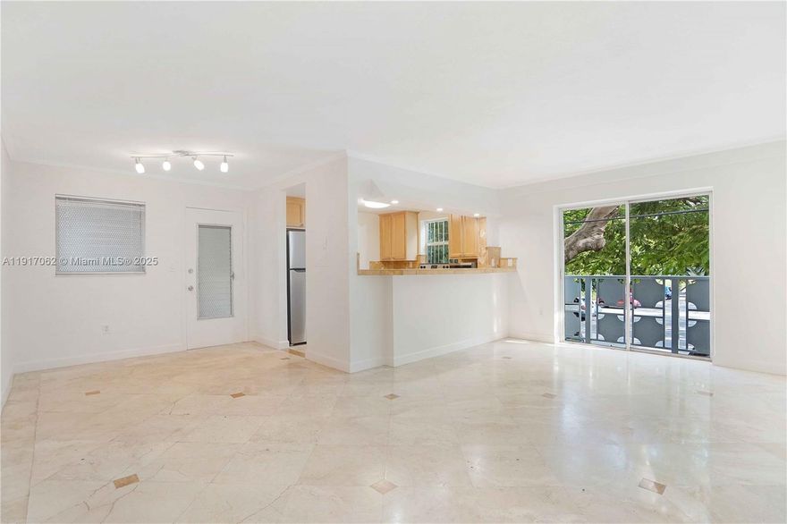 Light-filled, quiet corner unit in a boutique building located in the heart of South Beach. The second bedroom has a private entrance. Laundry is located on the same floor. The building provides secured fob access and a covered, unassigned parking space. Walk everywhere - just minutes from Lincoln Road, Flamingo Park, the beach, and shops and restaurants. Don't miss this opportunity!