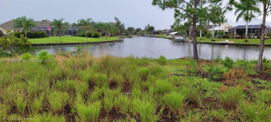 OCATION! This is your chance to own this great WATERFRONT CLEARED lot with SEAWALL and PUBLIC utilities in growing South Gulf Cove community. Fantastic water views and only one bridge to open water - access to the Charlotte Harbor and the Gulf of Mexico. Close to everything - beautiful Charlotte Harbor with fishing and boating opportunities, the beaches of the Gulf of Mexico, shopping and restaurants, parks, golf and much more! An absolutely PERFECT place to build you dream home and enjoy your Coastal Life!