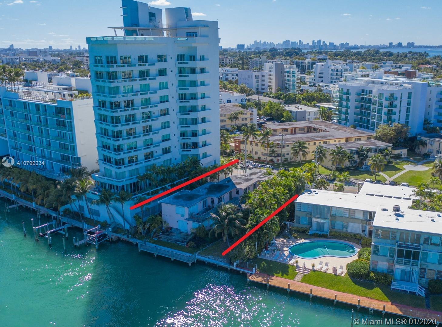 Best views in Bay Harbour Islands!!! Amazing waterfront Condo Redevelopment site. Close Proximity to Bal Harbour Shops, Surfside and Sunny Isles· Waterfront Property Surrounded by Luxury Condominiums and Hotels · Walking distance from the Atlantic Ocean, Synagogue and Church. High End Dining and Shopping Options . Sale includes 4 different condo folios same owner. Total lot size 11,500 SF. Land use zoning 4900 Multi-family Condo- Residential. Easy to show call listing agent