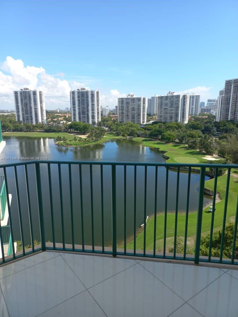 Seasonal Rental in Turnberry Village. Located on the prestigious Aventura golf course circle, this beautifully appointed apartment offers breathtaking golf course views. It features 2 spacious bedrooms, 2 full bathrooms, and elegant white porcelain floors throughout. The unit is fully furnished and equipped, ready for a comfortable and stylish stay. Available starting November 1st for a 6-month lease.