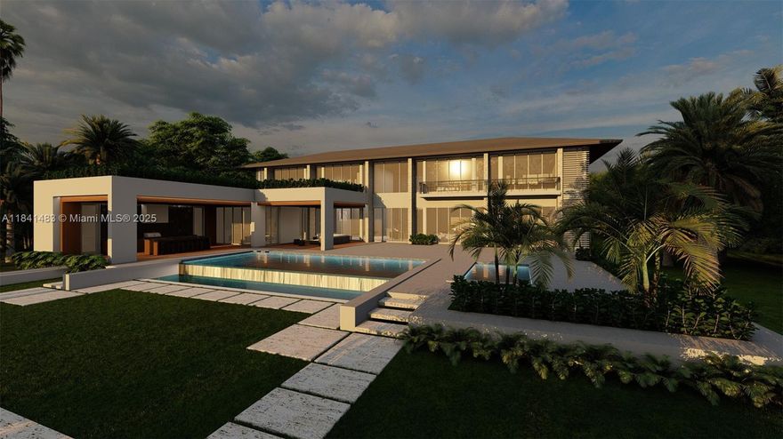 An unparalleled opportunity to own nearly 2 sprawling acres (75,358 sf) in the highly sought-after Sunset East neighborhood. This expansive property offers limitless possibilities: build your dream luxury estate from the ground up or reimagine the existing 4/3 residence which requires significant renovations. Envision a private resort w/ a tennis court, basketball court, a magnificent pool, lush landscaping & a custom home meticulously designed w/ every amenity imaginable. Let your imagination soar as you consider the boundless options. Renderings by renowned Architect Hamed Rodriguez showcase 2 stunning potential designs. Top-rated schools & all the best Miami has to offer nearby. Certain labeled images are AI generated. Don't miss this rare chance to bring your grandest visions to life!