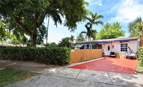 A home in Hallandale Beach