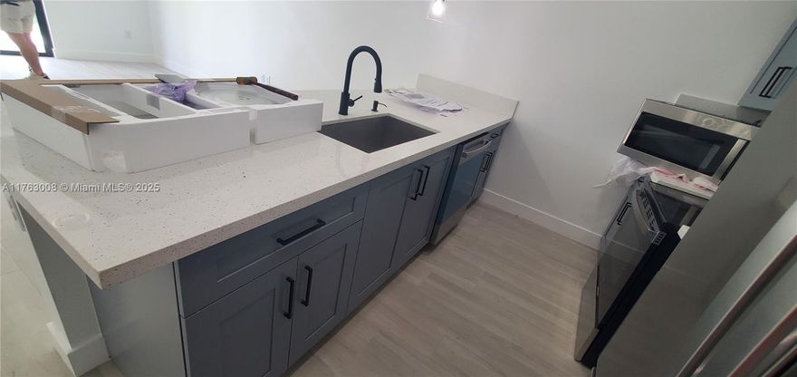 Beautiful, brand-new construction, 3 bedrooms, 2 full bathrooms, high-end finishes, ready for immediate occupancy.