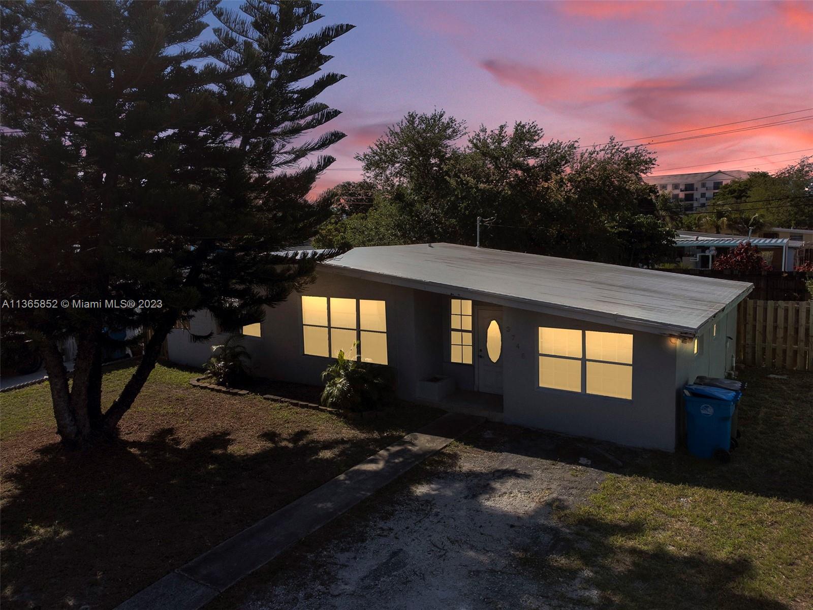 Grab it before it's gone! Charming 3/1 house on the best street in the neighborhood. Across the street from a church and school. The kitchen, floors, A/C, windows, and bathroom were remodeled in 2019.
Split floor plan with good size. Lots of backyard space! Minutes from major highways! 10 minutes to Aventura Mall. Available 4/1/23. Tenant responsible for water, electricity, & lawn maintenance.
House is Empty, updated pictures coming soon.