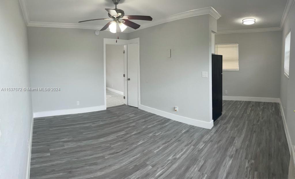 Spacious 1 bedroom 1 bath in Fort Lauderdale. Unit is located on the second floor. Close to all the shopping & dining on Davie Blvd. This beautiful remodeled unit is freshly painted throughout, new laminate flooring & light fixtures. On site coin operated washer and dryer and a spacious backyard perfect for entertaining. Private & secured entry. Assigned parking for up to two vehicles. Great for a single individual or a working couple. Requirements are as follows: 1st Month ($1600), Security Deposit ($3200), last 2 months of verifiable income, color copy of photo ID.