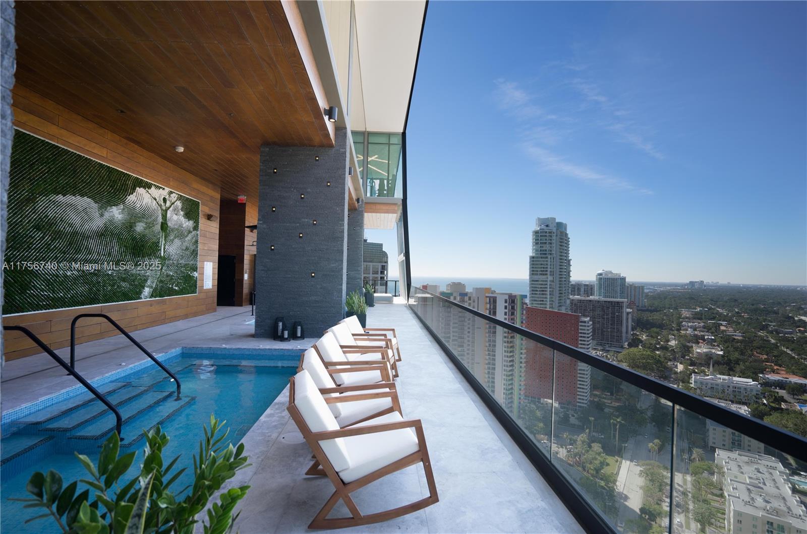 This luxurious 2-bedroom, 2.5-bathroom corner unit is situated in the heart of Brickell. It features 3 parking spaces, a storage unit, custom California Closets, electric blackout blinds, and a kitchen island. The HOA covers cable with 200 channels, 1GB internet, the Savant system, concierge services, and a limo service within a 5-mile radius. The unit is vacant and ready for immediate move-in.