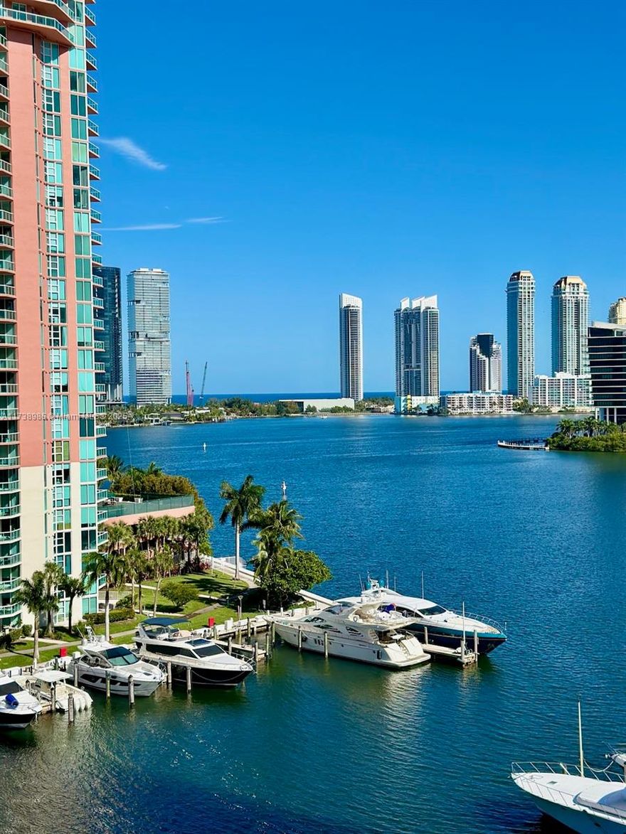 Discover the epitome of elegance in this corner residences, 3-bed, 3.5-bath waterfront residence at Aventura Marina. Enjoy breathtaking bay and ocean views, sleek porcelain floors, a gourmet kitchen with granite countertops, and brand-new appliances, including a never-used front-load washer and dryer. Just minutes from Aventura Mall and the beach, this move-in-ready unit offers resort-style amenities for the ultimate luxury living experience.