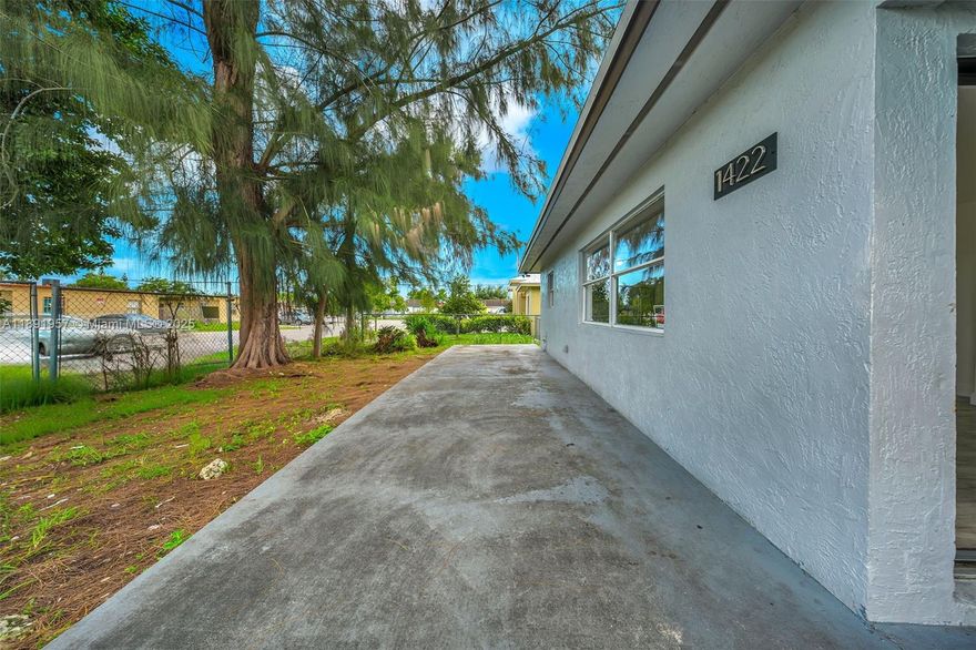Welcome to your new home. This 4-bedroom, 2-bath home in the heart of Florida City! This modern construction showcases an open-concept floor plan with bright living spaces, sleek finishes, and a spacious kitchen designed for both style and functionality. The split-bedroom layout offers privacy and comfort, while the primary suite features a generous walk-in closet and elegant bath. Enjoy energy-efficient construction, and a large backyard perfect for entertaining or future upgrades. Great option for FTB or Investor. Conveniently located near major highways, shopping, schools, and just minutes from the Florida Keys.