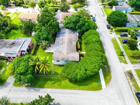 A home in Miami