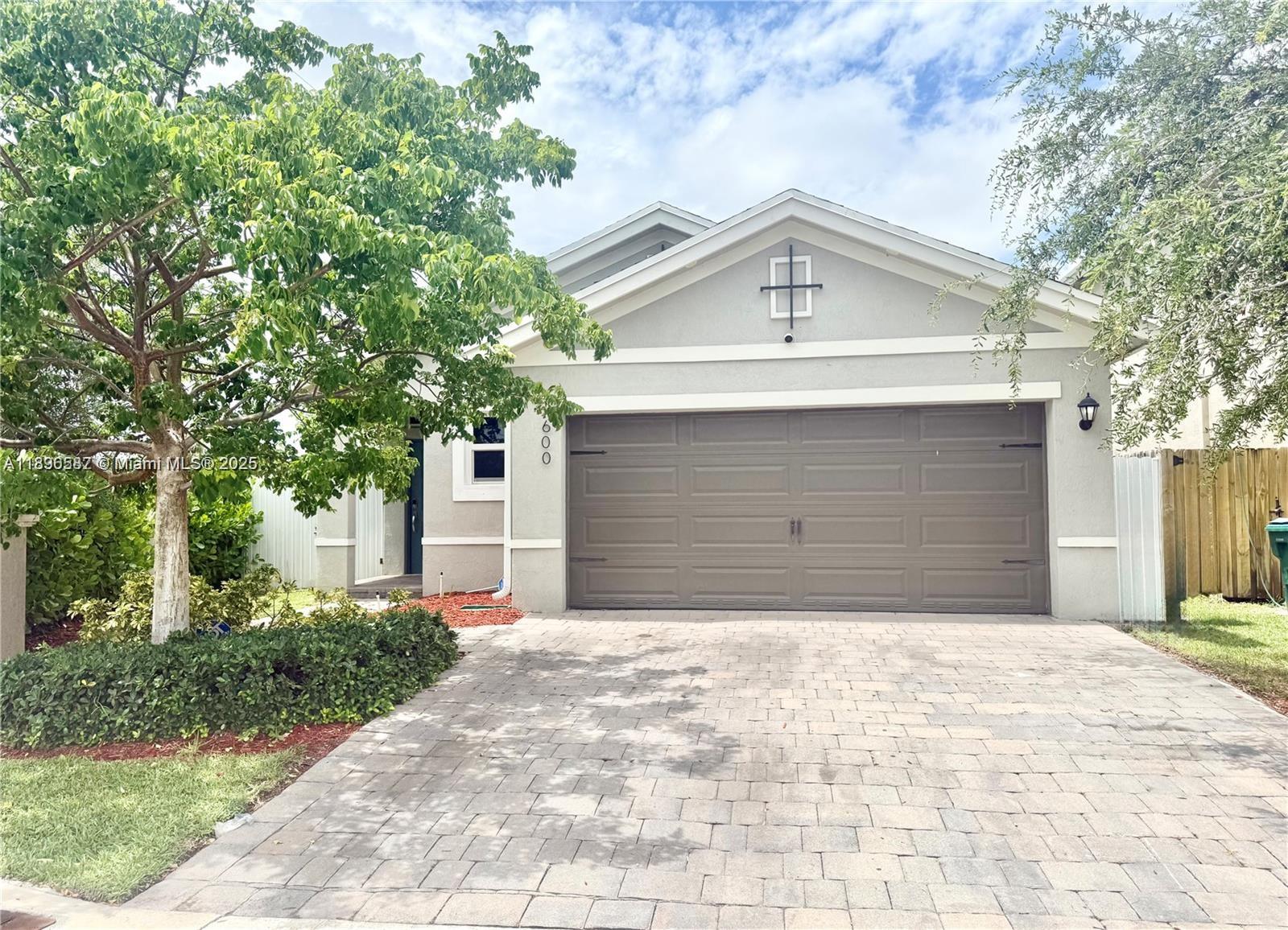 Welcome to your dream home! 3-bedroom, 2-bath home, built in 2020. The elegance of this porcelain 48x24 tile and wood floors that flow seamlessly from room to room. Nice wood kitchen cabinets with stainless steel appliances. The main suite, complete with a generous walk-in closet and dual sinks in bathroom for added convenience. Enjoy peace of mind with impact windows and sliding doors that let in natural light while ensuring safety and energy efficiency. Don’t miss this opportunity to own a gem that perfectly balances style and functionality. Schedule your viewing today and step into your new lifestyle!