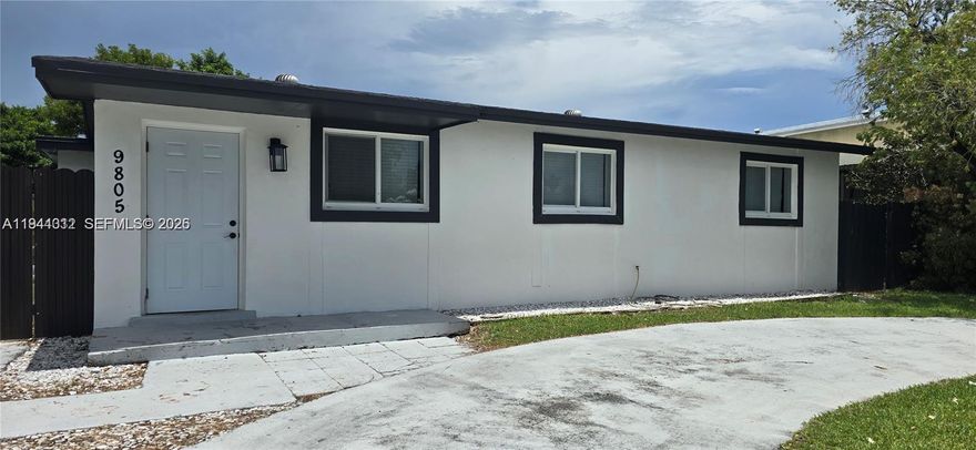Located at 9805 Marlin Rd in Cutler Bay, this spacious single-family residence offers 5 bedrooms and 2 bathrooms in a well-constructed home built in 2006. The property was fully renovated in 2022, featuring new flooring throughout, a new A/C system, a new water heater, and completely updated bathrooms, delivering a modern, turnkey living experience with minimal near-term capital needs. The home sits on an oversized lot exceeding 11,000 square feet, providing ample room for expansion, outdoor living, or the addition of a pool. Currently tenant-occupied and generating strong rental income, the property allows an investor to collect cash flow while waiting for vacancy, making it equally attractive for future owner-occupancy or long-term value appreciation in a desirable residential neighborhood.