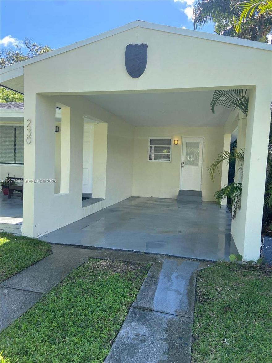 Charming 3-bedroom single-family home  located in the desirable Dania Beach area. The home features a large backyard with plenty of room to build a pool, offering great potential for outdoor entertaining or future additions. Ideally positioned in South Broward, just minutes from Dania Pointe, the beach, Fort Lauderdale-Hollywood Airport, major highways, restaurants, and shopping. Nestled on a quiet residential street with easy access to US-1 and I-95, yet close to everything that makes Dania Beach such a convenient and desirable place to live. No HOA.