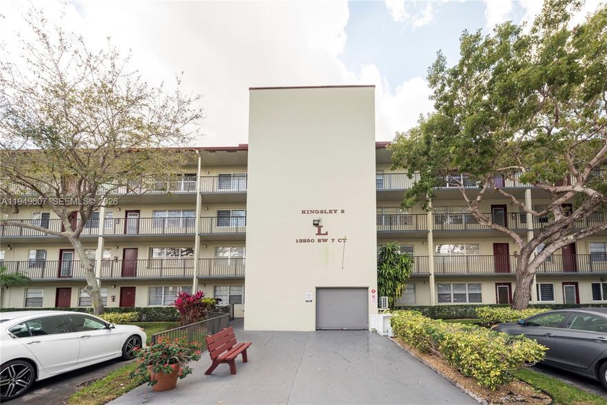 Welcome to Century Village, a vibrant 55+ community where your dream lifestyle awaits! This beautifully updated 2 Bed 1.5 Bath penthouse unit offers an exceptional blend of comfort and convenience. Updated kitchen with brand new  cabinets, stainless appliances & quartz counters, both baths have been beautifully remodeled. New floors throughout, new light fixtures & hi hat lighting throughout. Newer ac unit and electric panel, new ceiling fans, freshly painted interior & lots of storage. Separate storage area in building, washer and dryers on floor and building elevator. Relaxing pool views from both bedrooms.  Enjoy the enclosed balcony as extra living area or open the sliders and enjoy the breeze.  Century Village boasts an array of top notch amenities, including a gorgeous clubhouse, swimming pools, fitness center, tennis courts, walking trails, courtesy shuttle and endless social activities. Guard gated community with 24/7 security. located close to I-75, Pembroke Lakes mall, hospital and places of worship.  Close to Pembroke Gardens with shopping and restaurants NO Rentals first 2 years of ownership.
HOA includes water, cable, internet & full access to resort style amenities.