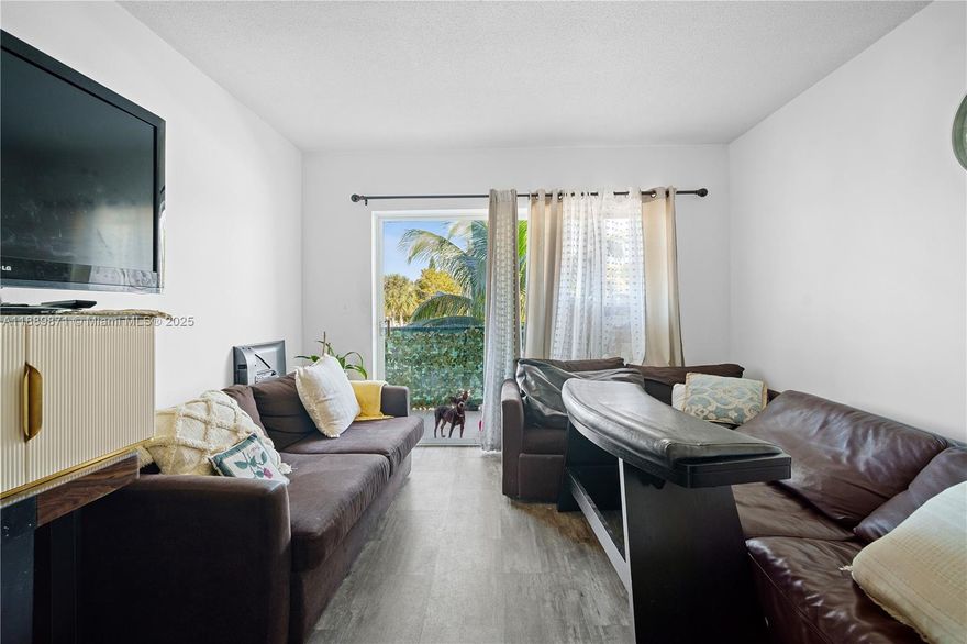 Located in the Heart of North Miami Beach is this stunning 2-bedroom 1 bath Condo. Upon entrance your greeted with nice hardwood floors throughout the unit. Updated kitchen with granite countertops & stainless-steel appliances. Down the hallway leads to a semi-living & dining room area overlooking the spacious balcony. Great Opportunity to invest into this Condo! Or perfect for a owner occupant! Central location! Mins away from local restaurants, schools, shopping centers & Greynolds park. Close proximity to US-1, I-95 express & FL Turnpike. Look no further! Call now to Schedule a showing.