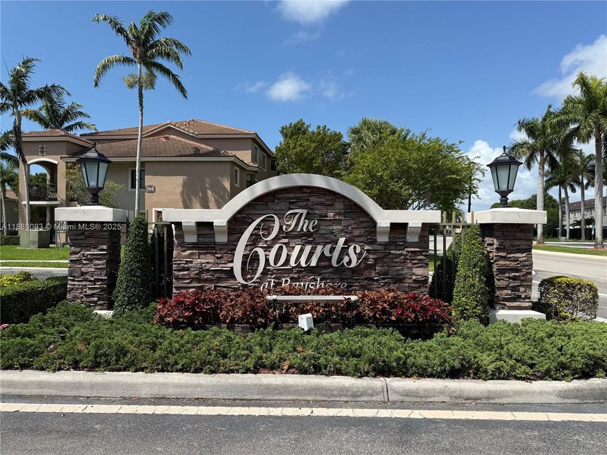 Discover this beautiful 2-bedroom, 2-bathroom rental unit located in the serene and family-friendly community of The Courts at Bayshore. Situated on the second floor, this spacious , freshly painted and well-maintained home features a bright and inviting layout, with laminated floors in the bedrooms and a modern kitchen equipped with stainless steel appliances. The unit offers a quiet atmosphere, perfect for families, and is part of a community that boasts a variety of amenities for all to enjoy, including a clubhouse, swimming pool, and more. A perfect blend of comfort, convenience, and lifestyle. Renter is responsible for all utilities, no seasonal.