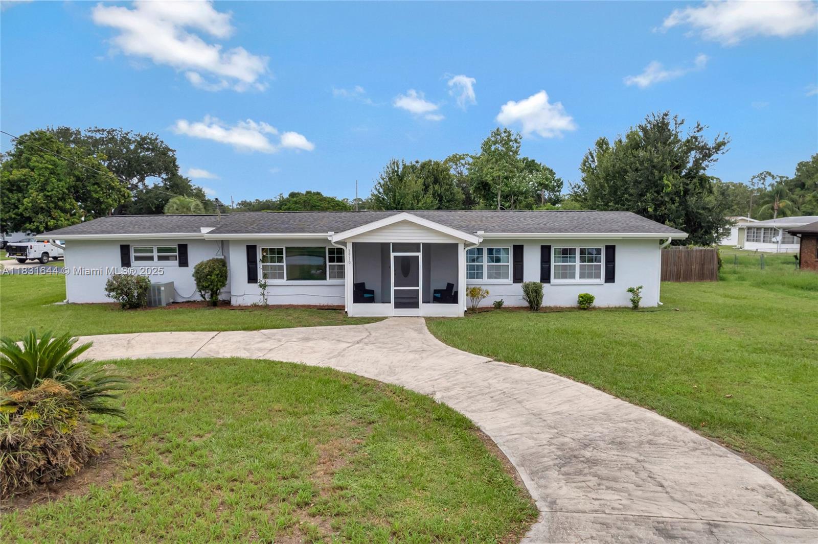 Spacious and versatile, this 4-bedroom, 3-bath home offers over 2,100 sq ft just steps from Lake Jackson. Ideal as a full-time residence, multi-gen setup, or vacation rental, it’s minutes from downtown, Veteran’s Beach, and the public boat ramp. The split-bedroom layout includes two en-suites and a room for office or guest space. Enjoy tile/laminate floors, a covered patio, fenced yard with shed, and irrigation. Parking abounds with a circular drive, 2-car garage, second driveway, and RV/boat pad. A rare find in a prime location—don't miss it!