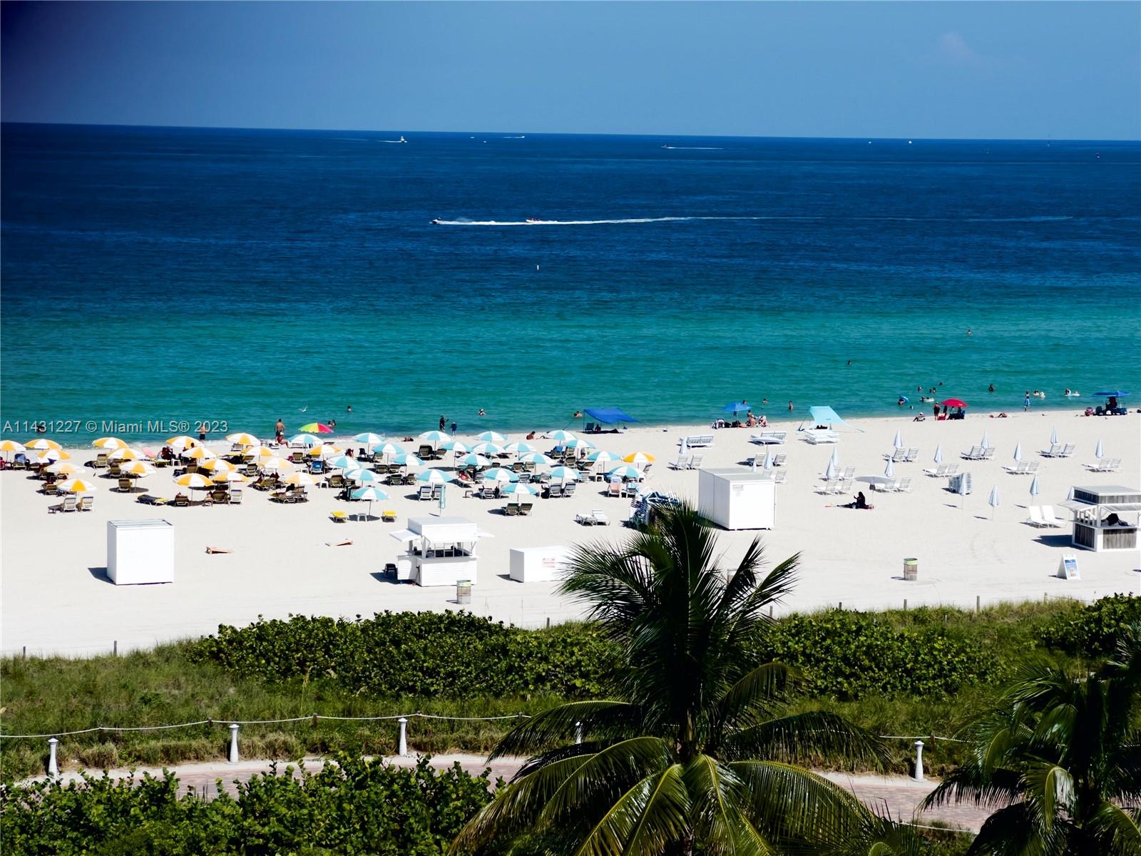 BEACH LOVERS! Direct Ocean Front on the Sand In The Most Exclusive and Sought after Neighborhood- “South Of Fifth” on World Famous Ocean Dr. Available for a 6 month or 1 year lease. Tastefully Furnished with Fully Stocked Kitchen and Linens, Balcony w/Ocean Views, Covered Parking, 2 T.V.'s, Private Beach Access for Residents Only -Lowest Priced Apartment Directly on the Ocean, Free Membership to the 3rd St. Beach Club Right Out Your Backdoor -Chairs & Umbrellas Every Day, This has Everything you need !- Just pack your Sandals, Sunscreen and Toothbrush. Click on Virtual Tour for video of property and neighborhood. Proof of employment, 3 months paystubs or direct deposits, 3 months of bank statements and credit report 650+.