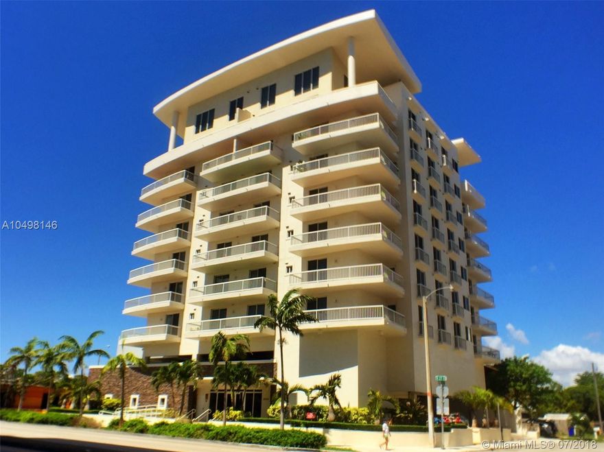 Fantastic high floor 1/1.5 Condo with sweeping views of the City. This residence features a bright and spacious floor plan with a wrap around balcony, a kitchen with stainless appliances and marble counter tops, washer/dryer combo unit, bamboo flooring and much more! Building amenities include covered and gated parking, secured lobby, gym and pool. Conveniently located near US 1, a Metro Rail station, Coconut Grove and a short stroll to the supermarket! Tenant occupied until Sept 30, 2018.