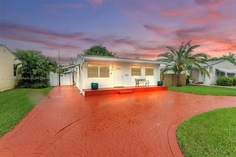 A home in Hollywood