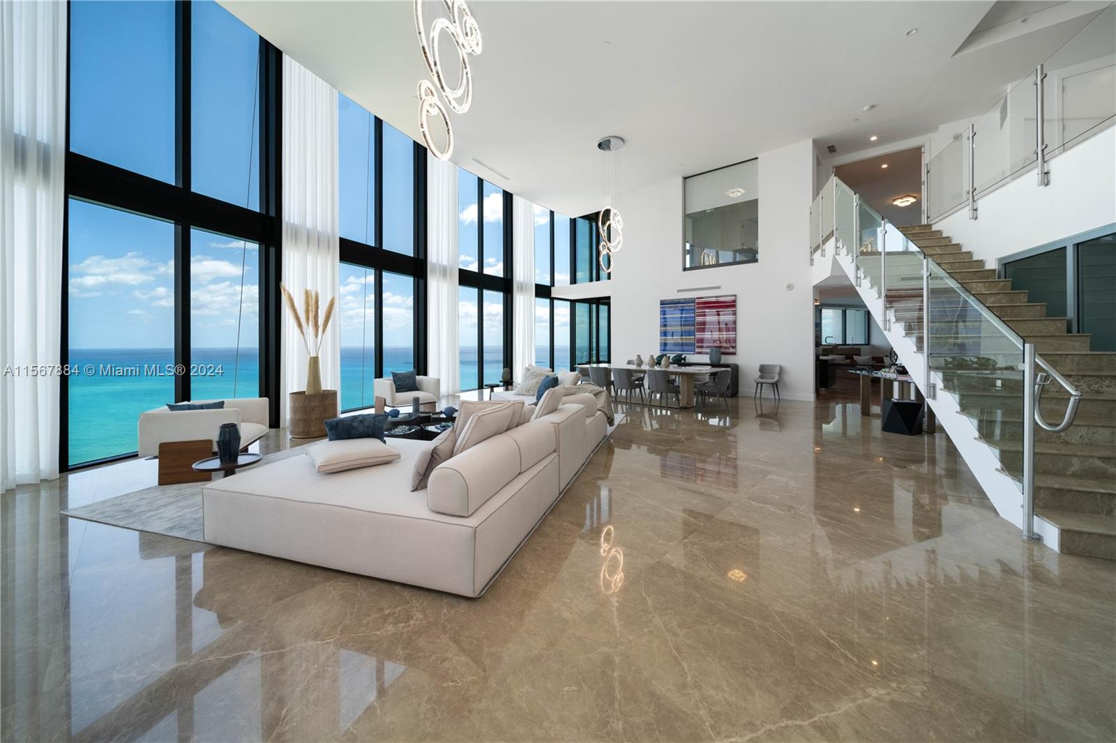 Property for Sale at 18555 Collins Ave 4005, Sunny Isles Beach, Miami-Dade County, Florida - Bedrooms: 4 
Bathrooms: 5  - $14,950,000