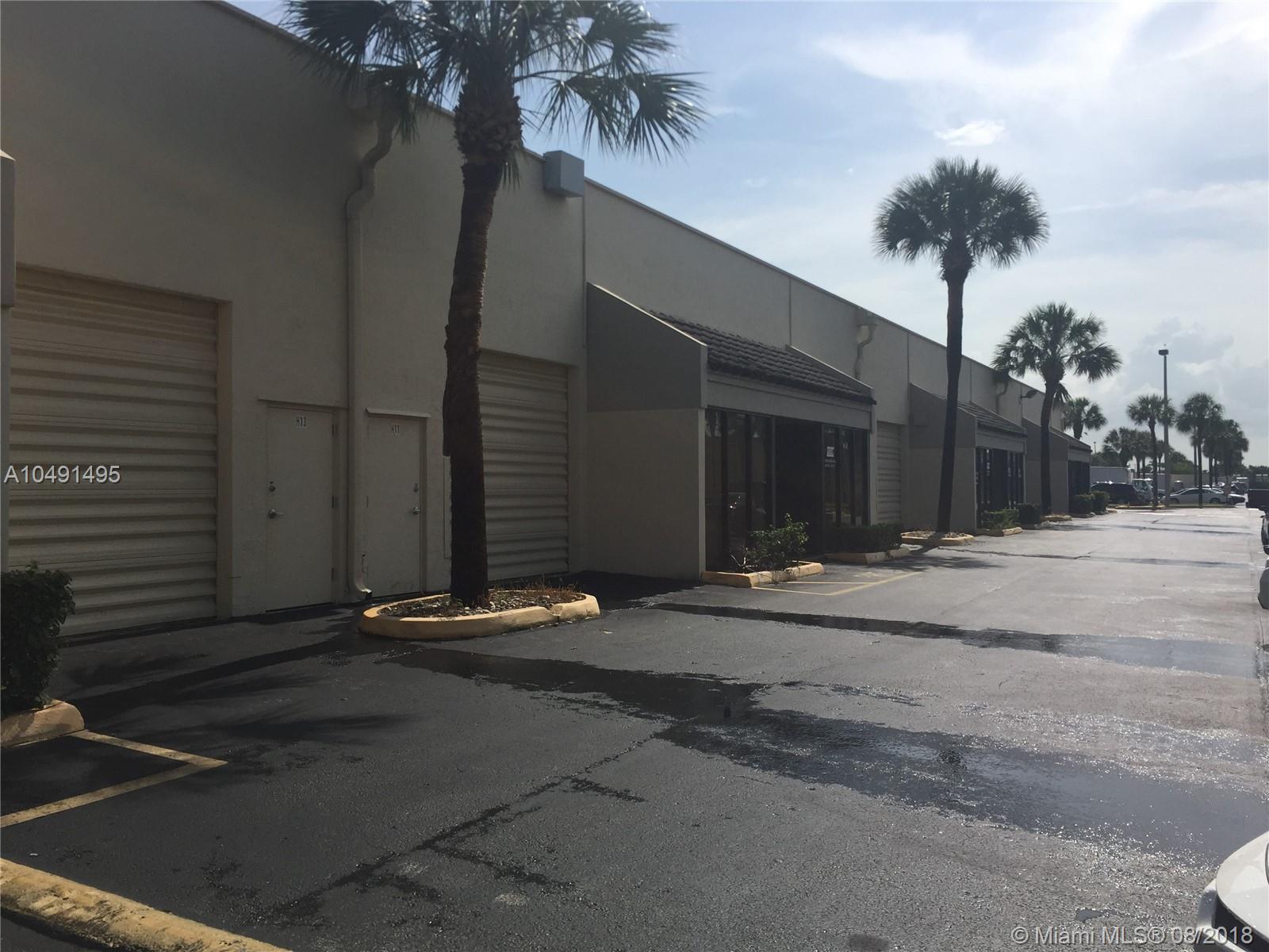 Location Location Location. Warehouse with office space, close to major Hwys and airport. Gated commercial center Miami Condo. Unit rented for $1,350 Monthly.