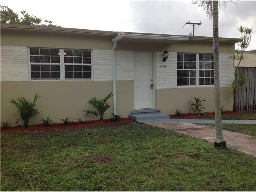 Looking for a quality home at an exceptional value? This newly remodeled home in Hollywood, FL, offers 2 bedrooms and 1 baths -- and is professionally managed and maintained. View it today! All measurements are approximate.