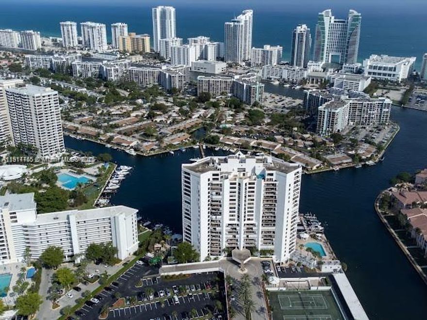 Specious 1221 SF 2/2 condo unit in Anchor Bay Club with laminated wood floors in living room and bedrooms and tile floors in kitchen and bathroom. Unit comes with washer and dryer and stainless steel appliances. Wonderful views from the 9th floor of this unit (numbering at Anchor Bay is a bit different, first number is the line, last number is the floor, i.e. 709 is line 7th on the 9th floor.). The Building boasts with kidney shape pool, tennis courts, sauna, community room, full scale gym overlooking the bay. Available on November 15 2025. Do not miss your chance. Easy to show.