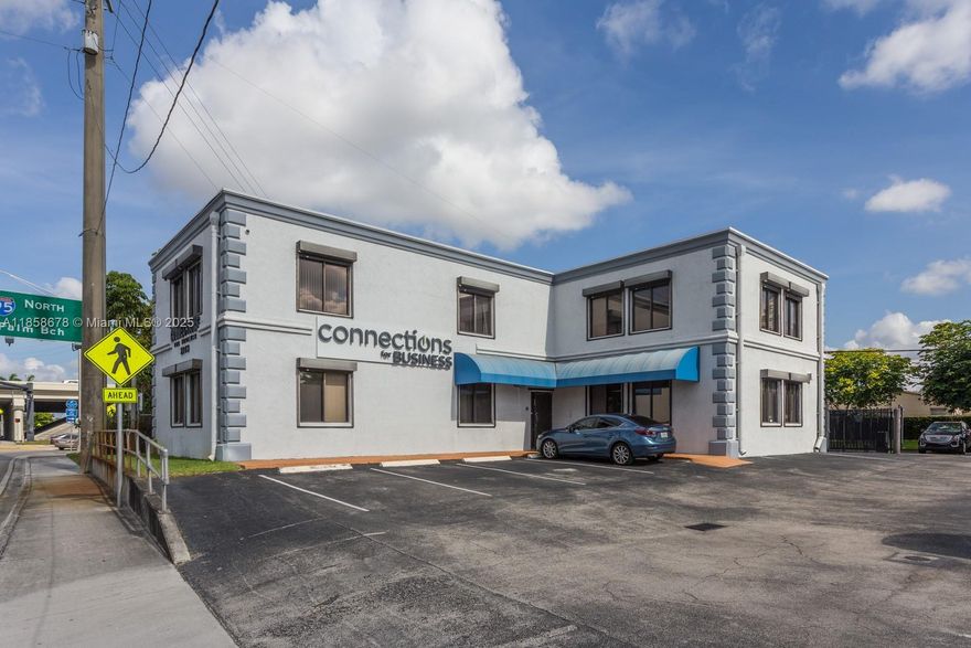 Quiet, Secure building. Perfect for small professional businesses such as Attorney, Accountant, Insurance, etc. Lease includes utilities. Internet/Cable available through Landlord, or can be arranged separately by tenant. 1 Suite left on the 2nd Floor, Suite #2. Building can be accessed 24/7, 7 days a week. 1-3 year lease available, but minimum of 2 preferred. This building fronts the On Ramp to 95 on the North side of Pembroke. Great convenience for your clients, customers, and your employees.