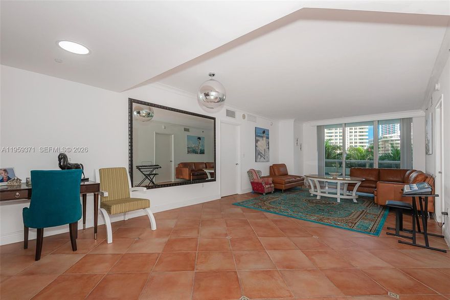 Beautiful 1,571 sq. ft. residence featuring 3 bedrooms and 3 full bathrooms. This resort-style community offers full-time concierge service, 24-hour security, one assigned parking space, and complimentary valet. Unique opportunity to purchase an additional assigned parking space for $50,000 and a private beachfront cabana for $590,000. Residents enjoy access to a world-class 50,000 sq. ft. spa and fitness center with breathtaking Atlantic Ocean views.