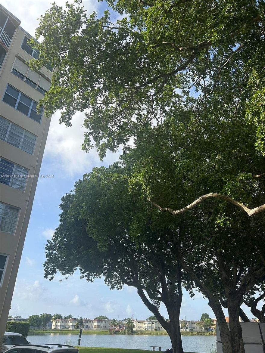 Experience the best of lakeside living in this stunning 2/2 with breathtaking lake views! tile floors, spacious. Community offers exceptional amenities such as convenient laundry facilities on each floor,24/7 security with a friendly gate guard ensuring your safety. Recent upgrades to the building feature a brand-new roof, state-of-the-art elevators, refreshed lobby tiling, new windows in common areas, and beautifully repaved pool areas. The HOA fee conveniently includes cable, Wi-Fi, Nestled in a top-rated school district, this gated community is just minutes away from Aventura Mall, fantastic shopping, and beautiful beaches. Plus, you'll find a plaza nearby with Publix and LA Fitness, perfect for your everyday needs! Don't miss out on this incredible opportunity!