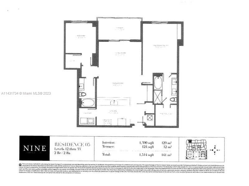 NINE AT MARY BRICKELL VIL - Residential Lease