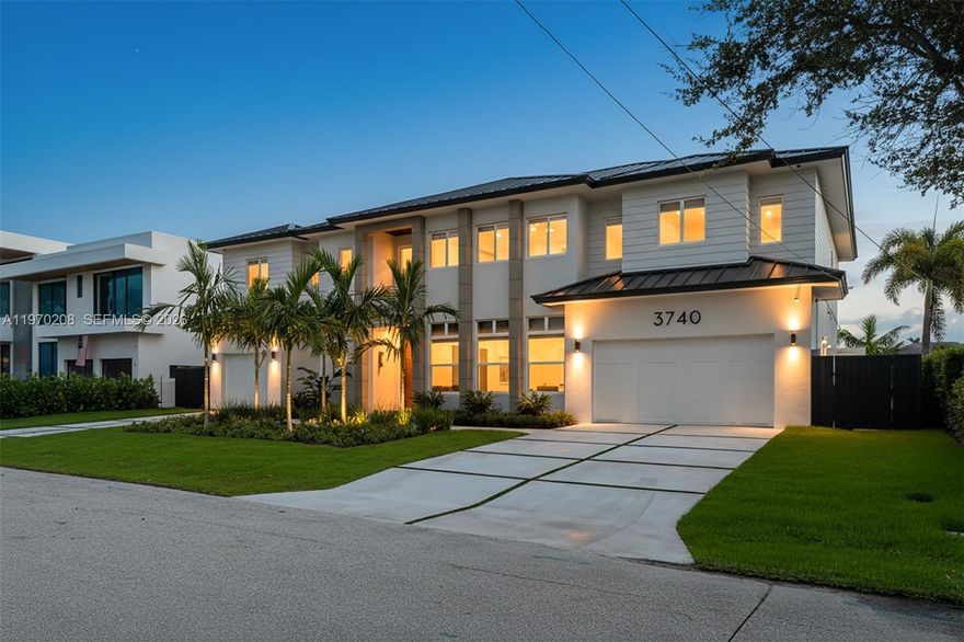 Experience modern waterfront luxury in this brand-new, east-facing estate just minutes from Hillsboro Inlet. Built with exceptional materials and masterful craftsmanship, this residence offers seamless indoor-outdoor living, complete with a resort-style pool, summer kitchen, and expansive entertaining areas.

Inside, a sophisticated color palette enhances the open-concept living areas, while the chef’s kitchen is thoughtfully designed to impress even the most discerning buyer. Full smart home automation delivers effortless convenience and security at your fingertips.

This is a rare opportunity to own a premier Lighthouse Point waterfront property with quick and easy ocean access.