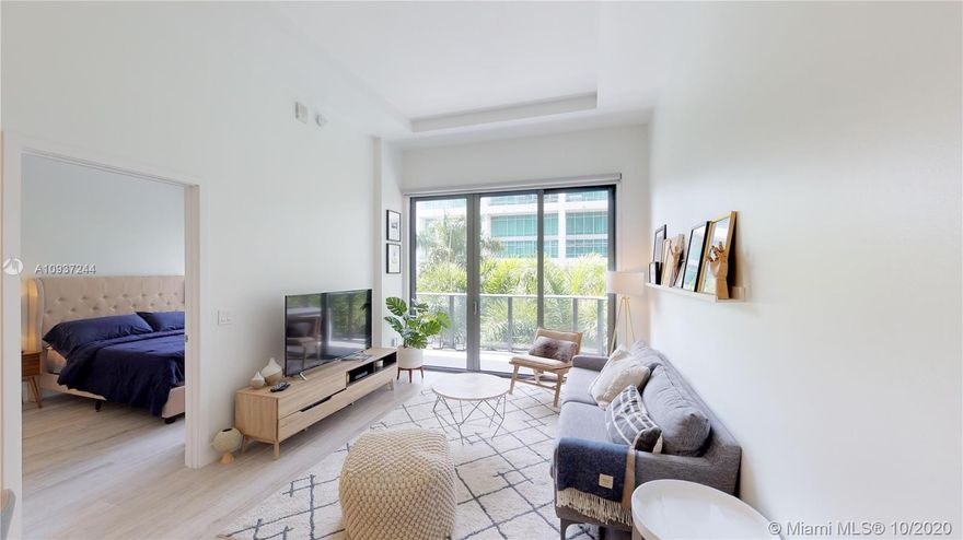 Furnished 1 Bed +Den/ 1 Bathroom in Hyde Midtown for MINIMUM SIX MONTH LEASE ONLY.  Unit has Italian cabinetry and top of the line appliances. Open Balcony with garden view. VALET PARKING ONLY. This condo-hotel features resort pools and bar and restaurant service, tennis courts, whirlpool spas with views, state of the art fitness centers, 24/7 Room Service, Dry Cleaning, Housekeeping on Demand, babysitting services, media room, a very friendly dog park, onsite spa with services. You are within walking distance to tons of eateries, shops, galleries, and clubs. Very well located to I-95, Miami Beach, South Beach, Brickell, Downtown Miami and MIA Int'l Airport.