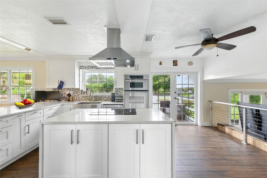 PERFECT single family home in Weston with 4-beds and 2.5-baths. Located in an A+school rated district,perfect for families looking to provide their kids w/a top-notch education.This renovated home sits on a 15,000+SF lot where you can enjoy an spacious backyard w/multiple outdoor areas+serene lake views—The best part?There is NO HOA, saving u money & giving u freedom to make this home truly your own. Open floor plan ideal for family life an entertaining. Updated kitchen, complete with a cooking island + steinless-steel appliances. 2 car garage w/hurricane-rated garage door and EV charger add convenience & peace of mind,also a solar-assisted water heater.Plus for just $395/year, Enjoy membership to Bonaventure Club,which includes access to a gym,pools,tennis,basketball courts, and more.