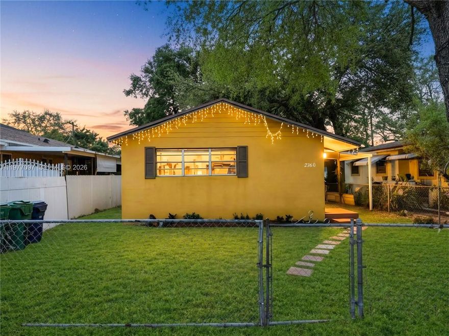 Charming single-family home situated on a desirable 5,400 sq. ft. lot in a highly sought-after Miami neighborhood! This property features 2 bedrooms and 1 bathroom, offering great potential for both homeowners and investors. The kitchen includes ample built-in cabinetry for storage. Enjoy a spacious yard with plenty of room to park a boat or RV, or build your dream pool and add a shed for extra storage. Centrally located just minutes from Miami International Airport, Wynwood, the Design District, Downtown Miami, Jackson Memorial Hospital, top schools, restaurants, and shopping centers. Easy access to I-95 and SR 112 makes commuting a breeze. No HOA! A fantastic opportunity to create your dream home or investment property. May the Force be with you!