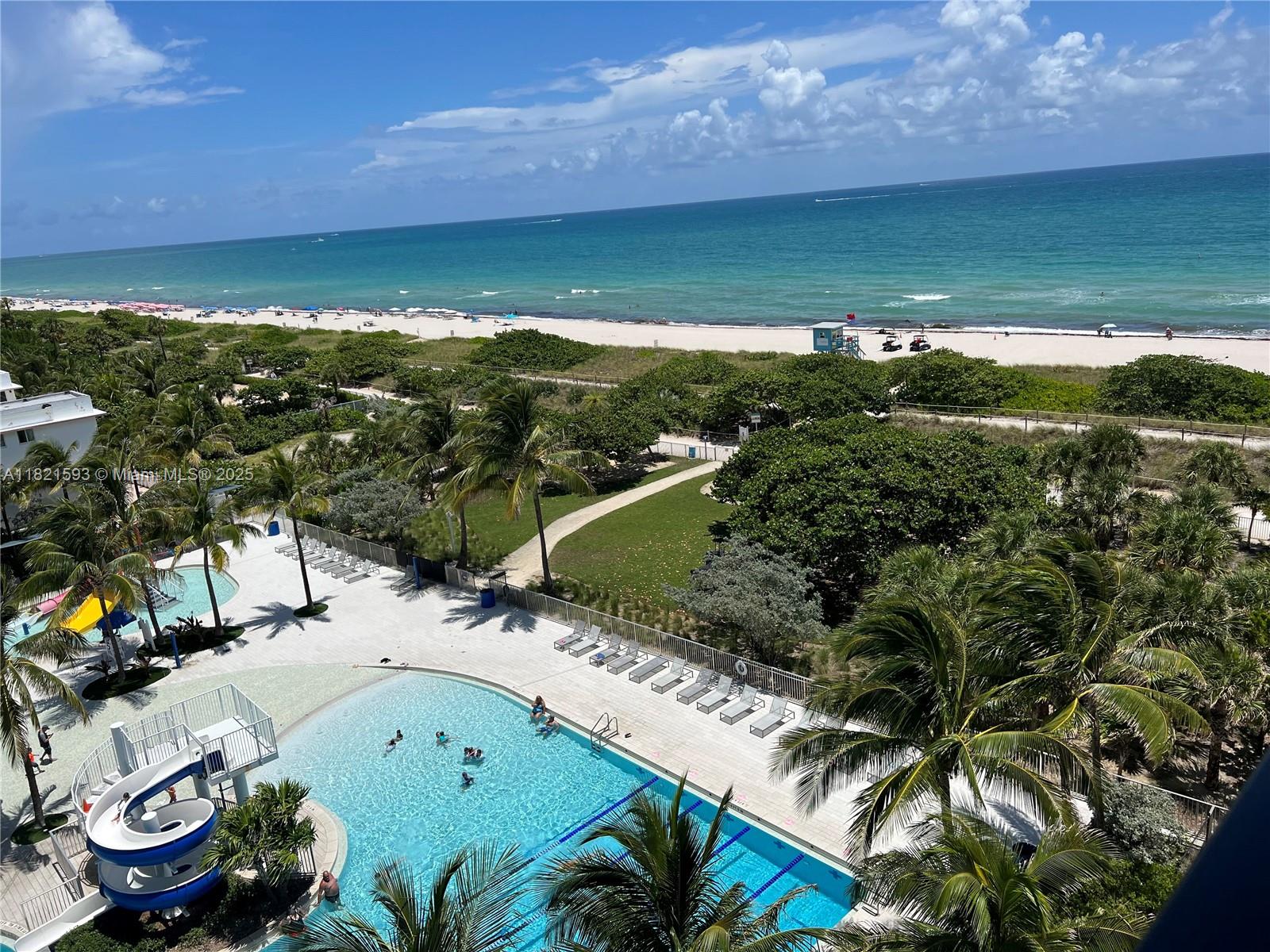 Stunning unobstructed ocean view! Beautiful 2 bed / 2 bath apartment in the heart of Surfside, one of the most desirable zip codes in Miami. Walking distance to Bal Harbour Shops, top restaurants, grocery stores, and places of worship. Zoned for A-rated elementary and middle schools. Enjoy full beach service with umbrellas and chairs for Surfside residents. The unit features in-unit washer/dryer and breathtaking views from every room. Live the ultimate beachfront lifestyle!