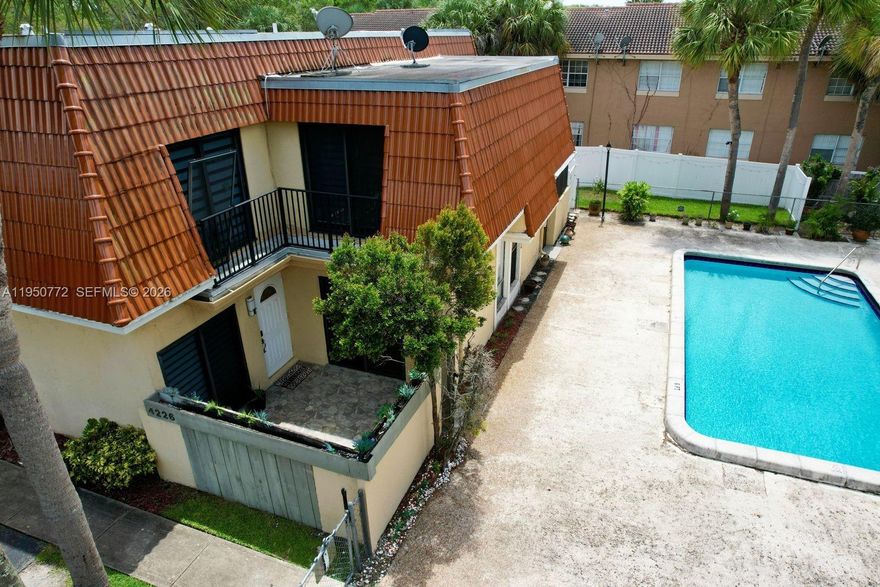 Beautifully remodeled 3-bedroom, 2.5-bath townhouse in the desirable Woodlake Village community in Coral Springs! Offering 1,600 SF of living space, this home features a bright open layout, first-floor entry, ceramic and wood flooring, and a spacious kitchen with stainless steel appliances. The primary bedroom is upstairs, providing privacy and comfort, with additional bedrooms well-sized for guests, office, or flex space. Enjoy your private patio and relaxing pool area views, perfect for entertaining or unwinding. Community amenities include a pool and well-maintained common areas. Conveniently located near schools, parks, shopping, dining, and major roadways for an easy commute. Vacant and ready for immediate occupancy. Schedule your showing today!