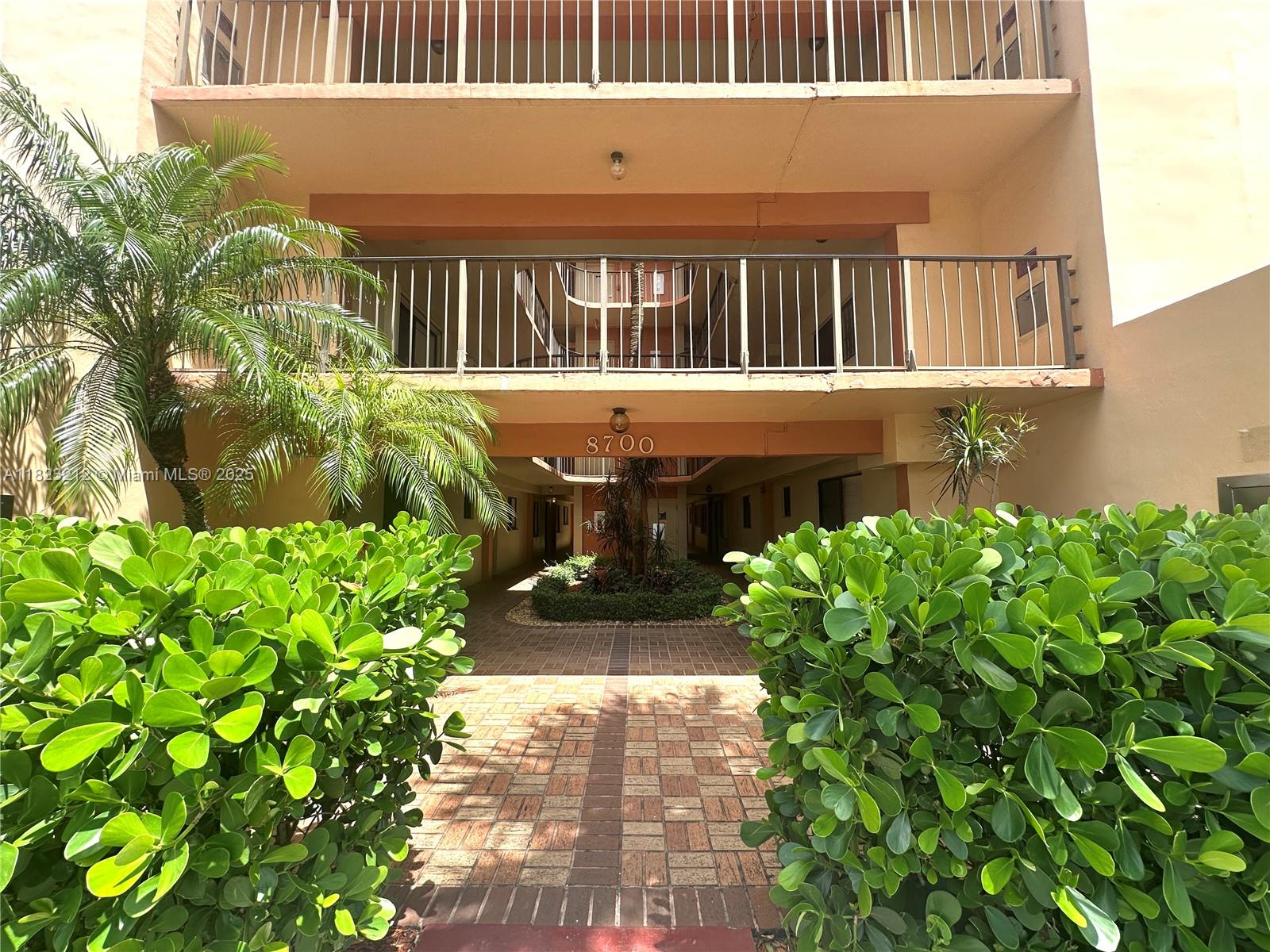 Prime location, this charming 3-bed, 2-bath condo offers comfort and style on the third floor with elevator. Enjoy stunning sunsets from your kitchen table in one of the building's most coveted units. Recently renovated with flat ceilings, the home features a bright, open-concept kitchen with elegant granite countertops, ceramic flooring throughout, and a functional layout. The spacious master bedroom includes a large walk-in closet with new shelving, and the unit benefits from excellent natural light. Ready for move-in on August 10, this residence is part of a well-maintained gated community with premium amenities, including a pool, clubhouse, tennis, and basketball courts. Located just minutes from shopping and major highways, this is an excellent opportunity to live in a desirable area.