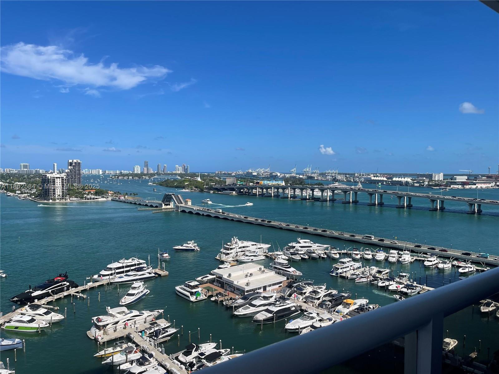 ELEGANT CORNER RESIDENCE WITH OVER 1,700 SF AT THE GRAND , OFFERING PANORAMIC WATER VIEWS FROM EVERY ANGLE , INCLUDING BISCAYNE BAY , THE INTRACOASTAL , AND THE PORT OF MIAMI CRUISE SHIPS.
SPACIOUS LIVING AND DINING AREAS OPEN TO. A PRIVATE BALCONY WITH DRAMATIC VISTAS ,PERFECT FOR ENJOYING THE MIAMI BEACH SKYLINE AND WATERFRONT LIFESTYLE .
AVAILABLE NOW FOR A 6-MONTH LEASE , IDEAL FOR EXECUTIVES OR SEASONAL RENTERS SEEKING TURNKEY LUXURY .
THE GRAND PROVIDES 24-HOUR CONCIERGE , AND STATE -OF-THE-ART-FITNESS CENTER AND SPA , GROCERY , STARBUCKS ,HAIR SALON AND SIX ON-SITE RESTAURANTS & SHOPS .EVERYTHING YOU NEED AT YOUR DOORSTEP.
PRIME EDGEWATER LOCATION ,JUST MINUTES TO BRICKELL , DOWNTOWN , WYNWOOD ,DESIGN DISTRICT, MIAMI BEACH AND THE AIRPORT.
LOBBY AND POOL UNDER RENOVATION .