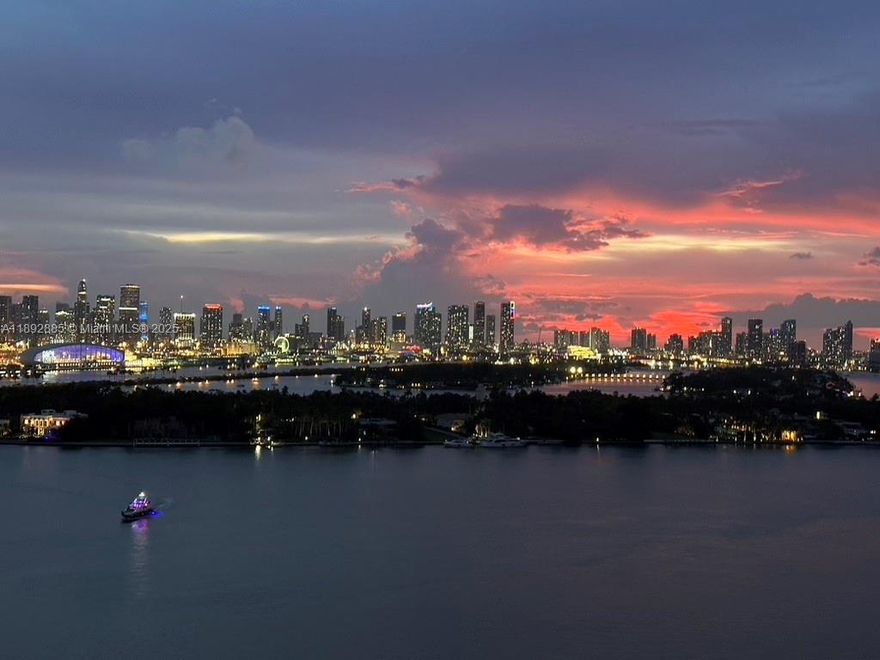 Waterfront Building  Wraparound Balcony Incredible Views  Corner Residence  Fully Furnished  Seasonal

Beautiful furnished apartment in the Bentley Bay, one of South Beach's iconic waterfront buildings, in the heart of South Beach. Expansive large wrap around balcony, offering breathtaking 20th floor views of downtown, Star Island and Miami Beach. Marble floor, floor-to-ceiling impact windows, open kitchen with Italian cabinetry, marble countertop and stainless steel appliances. 2 bedrooms, large bathrooms with bathtub and shower. Only 4 units per floor. Valet parking, pool, fitness center, spa, security, and much more. Apartment is fully FURNISHED and available for seasonal rent, available immediately. Don't miss this opportunity - call today for a showing