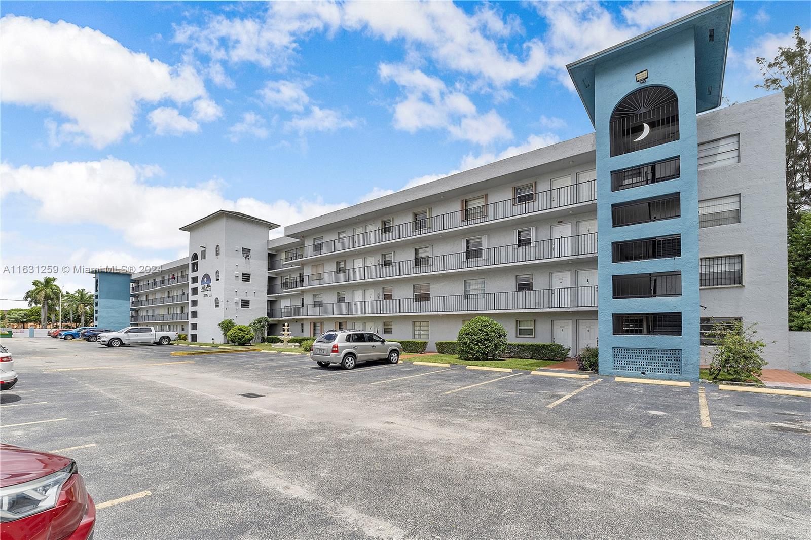 Well maintained 2 beds 1 bath top-floor corner unit that offers extra privacy with no unit above. The unit has been beautifully updated with a new tiled floor, a modern AC unit, and a new water heater. Relax on your private balcony with stunning lake views—a serene retreat in a highly desirable location. Low association fee.