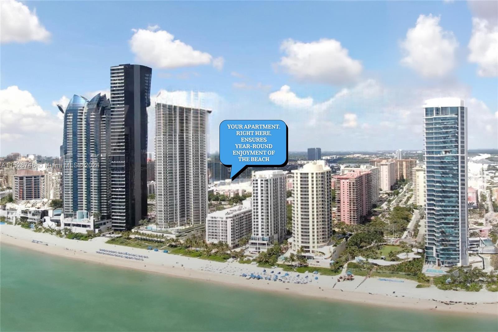 Property for Sale at 17150 N Bay Rd 2103, Sunny Isles Beach, Miami-Dade County, Florida - Bedrooms: 3 
Bathrooms: 2  - $780,000