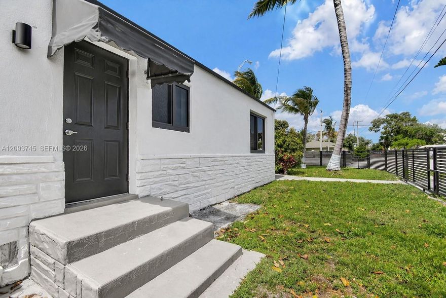 Beautifully renovated 3-bedroom, 2-bath unit in Miami offering modern comfort and convenience. The bright and spacious living area is filled with natural light, creating an inviting and airy feel. The open-concept kitchen features sleek granite countertops and stainless steel appliances, perfect for everyday living and entertaining.

Both bathrooms have been tastefully updated, and the unit includes impact windows for added safety and energy efficiency. A newer central AC system ensures year-round comfort. Enjoy the convenience of an in-unit full-size washer and dryer.

All bedrooms are generously sized with ample natural light. The primary suite features a private bathroom with double vanity and walk-in shower.

Available for Move-In after May 6. Fast approvals and NO HOA. Some photos have been virtually staged to illustrate potential furniture placement.